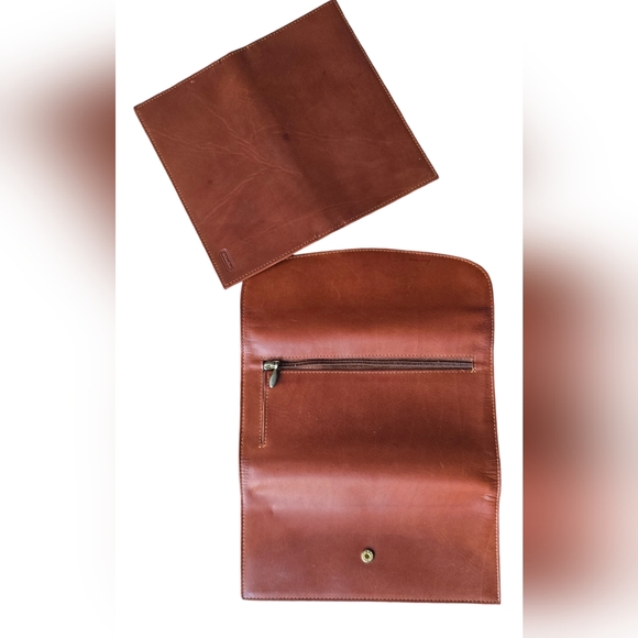 EUC Vintage Coach Combination Wallet Checkbook No. 4730 British Tan - Picture 12 of 16